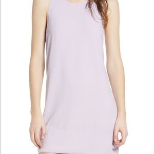 Nordstrom Purple Leith Racerback Shift Dress-Sz S